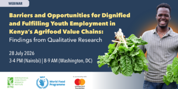 Webinar: Barriers and Opportunities for Dignified and Fulfilling Youth Employment in Kenya’s Agrifood Value Chain